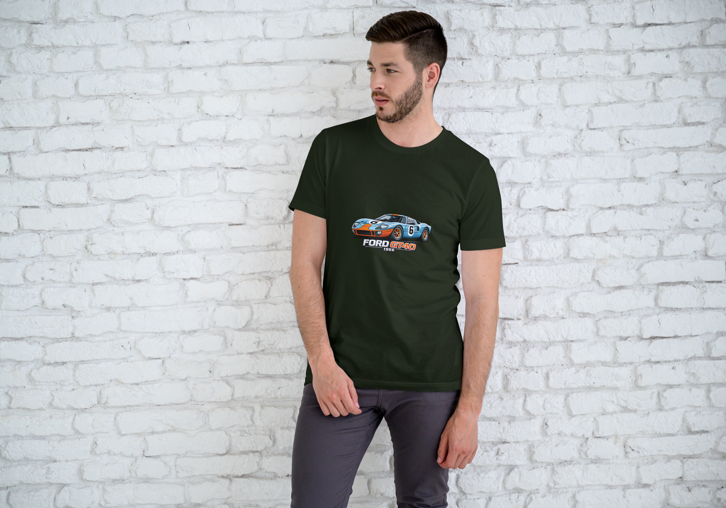 Ford GT40 (1966) Classic Crew T-Shirt